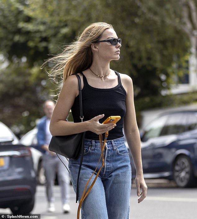 The Barbie actress looked incredible on the casual outing