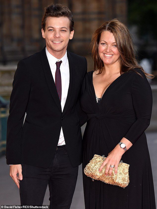 Louis tragically lost his mum Johannah Deakin in 2016 to leukaemia when she was just 43 years old (seen in 2015)