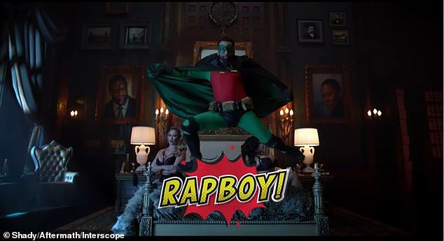 As recent as last year, Eminem (born Marshall Mathers III) reprised the masked character in his Houdini music video
