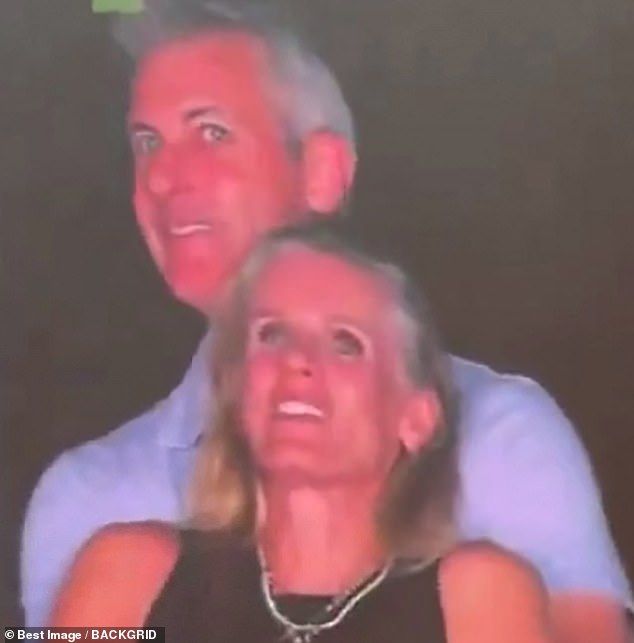 Andy Byron, 50, was spotted on camera at the concert with his arms wrapped around the company's HR chief Kristin Cabot during a Coldplay concert