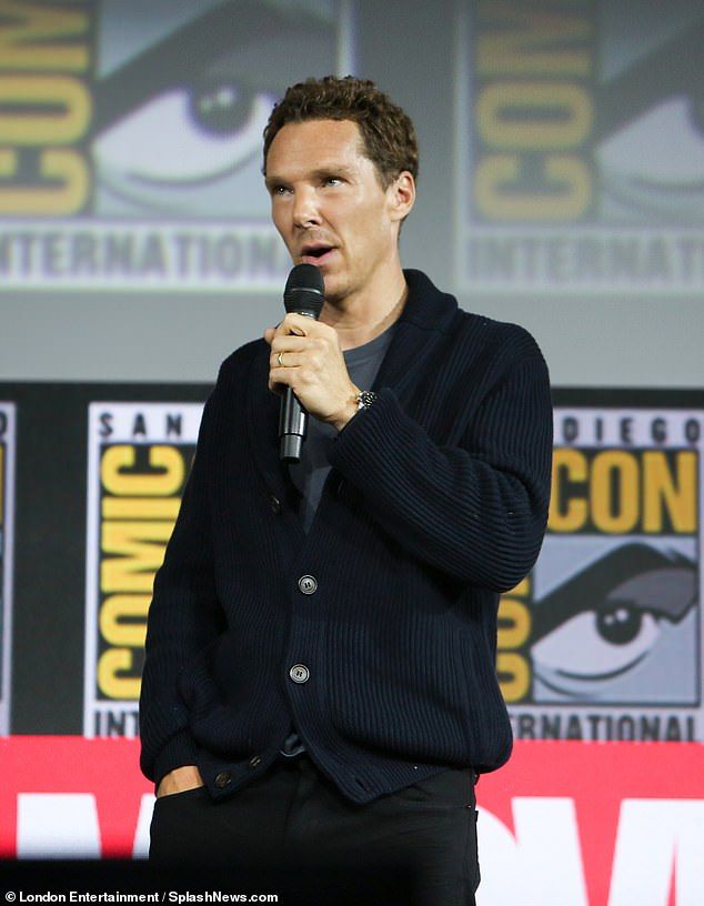 Known for playing Sherlock in the BBC hit, he said he could have fed a family with the amount of eating he did, and criticised the film industry for being grossly wasteful.