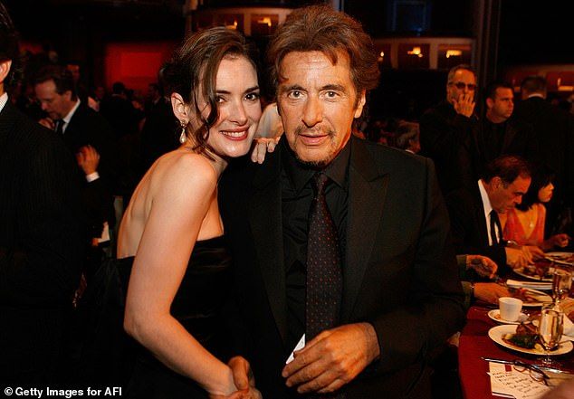 Theactress, 53, starred alongside the legendary actor, 85, in the 2002 comedy Simone (pictured together in 2007)