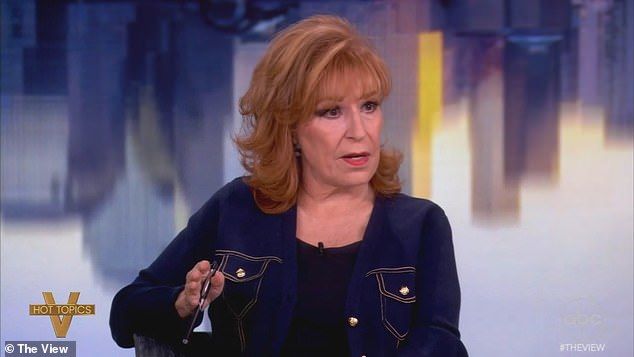 The View co-host Joy Behar let slip that the show is taking a 'hiatus,' a day after the Trump administration called for its cancelation