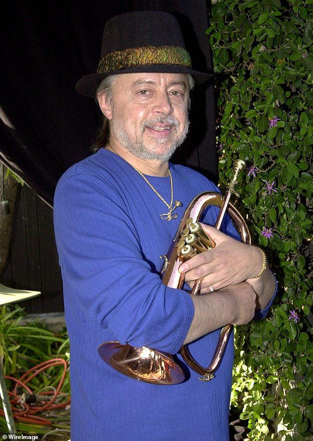 He died this week of natural causes at home in his upstate New York hometown of Rochester, his manager informed TMZ; pictured in 2004 at the Playboy Mansion