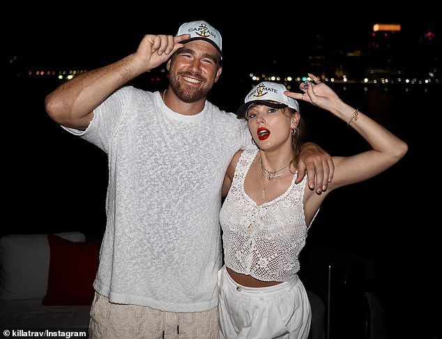 Kelce has gone Instagram official with his girlfriend after sharing an offseason photo dump