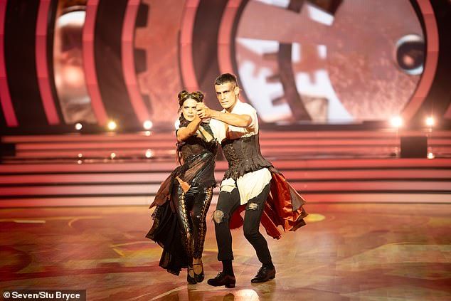 With the audience vote combined with the judges' scores, it was Harry and his partner Siobhan Power who were sent home, just short of making the top five