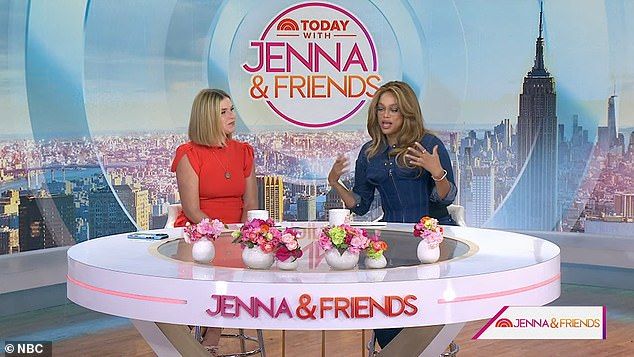 Tyra noted while guest-hosting TODAY with Jenna & Friends on Monday:'A few days if it's not super perishable.Like a popcorn? I mean, come on. That's like astronaut food. It just lasts forever. You just pick it up. I'm not joking'