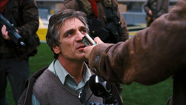 Aboutboul's film credits included Batman epic The Dark Knight Rises, in which he playedRussian nuclear physicist Dr. Pavel (pictured)
