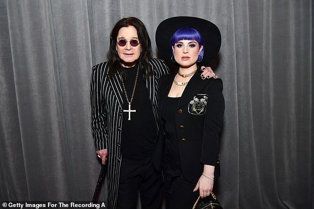 Ozzy has made known Kelly is his 'favourite child' in the past, previously telling Rolling Stone 'were like two peas in a pod' as he gushed over their bond (pictured in 2020 together)