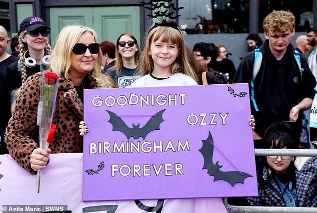 Fans of all ages have been turning out to pay tribute to the late heavy metal rocker