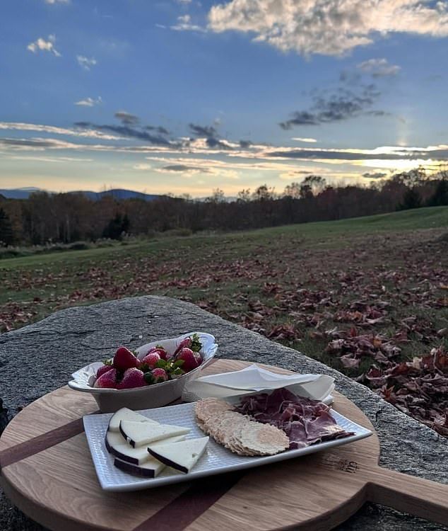The remote mansion offers six bedrooms and eight bathrooms. The 30-acre spot also boasts mountain views, open meadows, forests, trails and a swimming pool