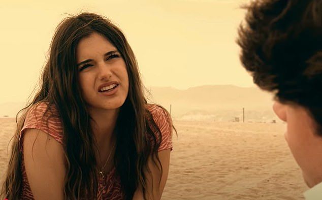 Seen here in her new short movie titled Malibu