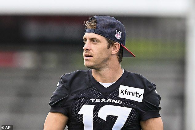Berrios, 29, signed for the Houston Texans on a deal worth $2million back in March
