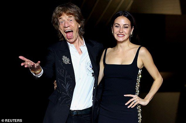 The pair (pictured in July) met in February 2014 when he was in Tokyo with the Stones and she was touring with the American Ballet Theatre. At the time she was engaged to a classical dancer