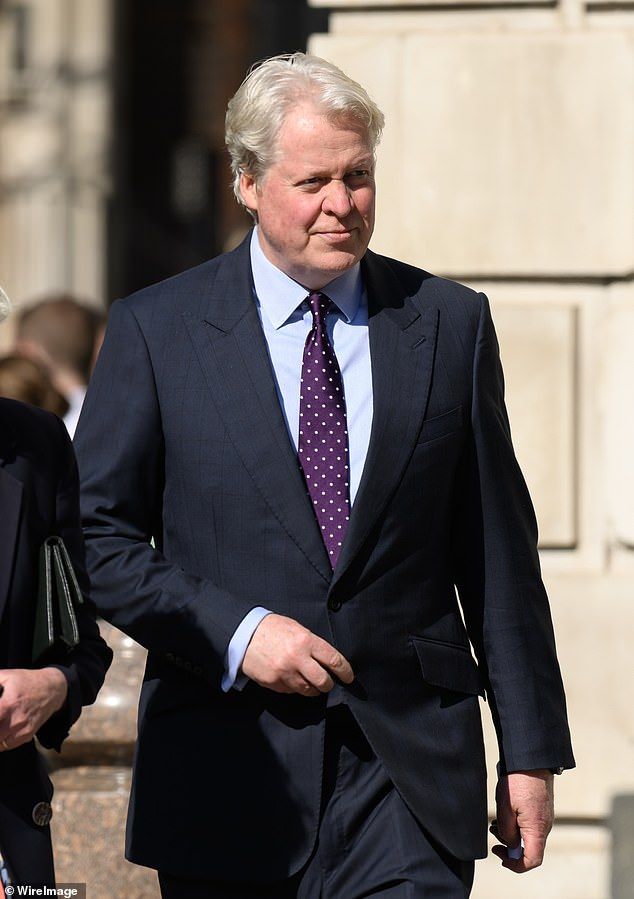 Princess Diana 's brother, Charles Spencer, has remained silent on his daughter's engagement amid a rumoured family rift