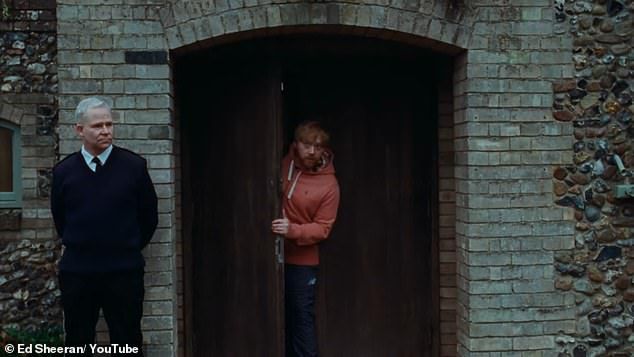 The teaser showed Rupert reprising his role and appearing to walk free from prison as flashbacks from the original 2011 video played
