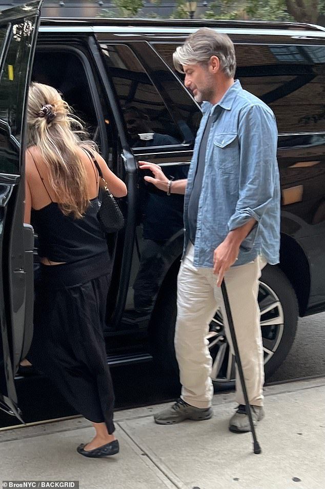 The couple were seen leaving their hotel earlier in the day