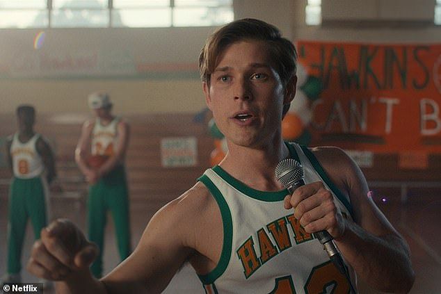 Netflix subscribers will recognize the Oklahoma native for his recurring role as rich basketball baddie Jason Carver, who had a vendetta against 'Satanic' Eddie Munson (Joseph Quinn), in the fourth season of Stranger Things in 2022