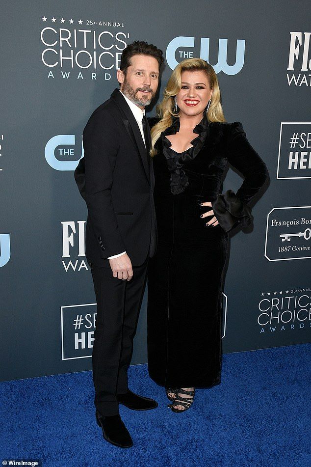 Clarkson, a coach on The Voice who also hosts The Kelly Clarkson Show, had already announced the day before Blackstock's death at 48 that she was postponing her remaining Las Vegas residency concerts in August; pictured together in 2020 in Santa Monica, C