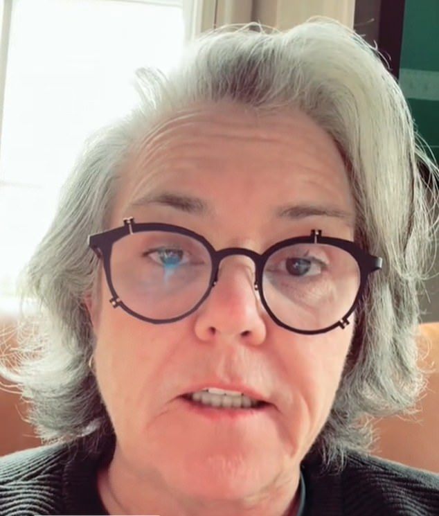 Rosie O'Donnell made the remarks in a pointed post to TikTok Wednesday where she said ABC was 'reviewing the [show's] liberal bias'