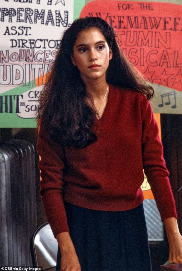 If you guessed Jamie Gertz, youre spot on!; (Jamie seen on Square Pegs in 1982)