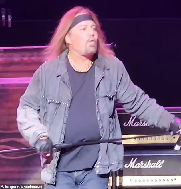 When Neil (last name Wharton) performed for the first time in nearly a year on August 1, he told the crowd:'I had a medical thing that happened to me, and they said I wouldn't be back on stage again.I said, F*** that, man! And I'm back and I'm with you gu