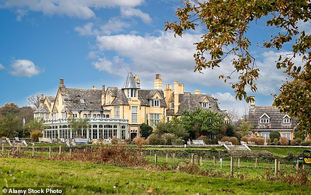 The Mail on Sunday can reveal the setting for Sir Sams bash this month was a stunning mansion he has bought on the Dorset coast, with panoramic sea views out to the Isle of Wight. Pictured:The Pig on the Beach restuarant and Hotel in Studland