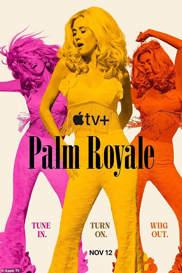'Raise a grasshopper for the return of Palm Royale. Season 2 premieres November 12 on Apple TV+,' the streamer's caption detailed