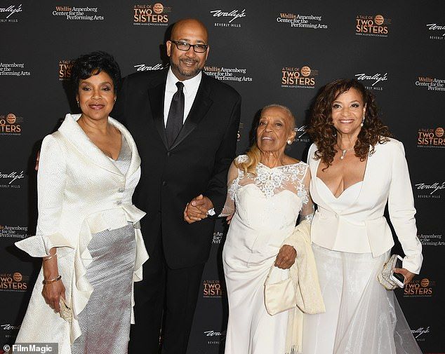 Phylicia, Andrew Arthur Allen Jr., Vivian and Debbie in 2018 in Beverly Hills
