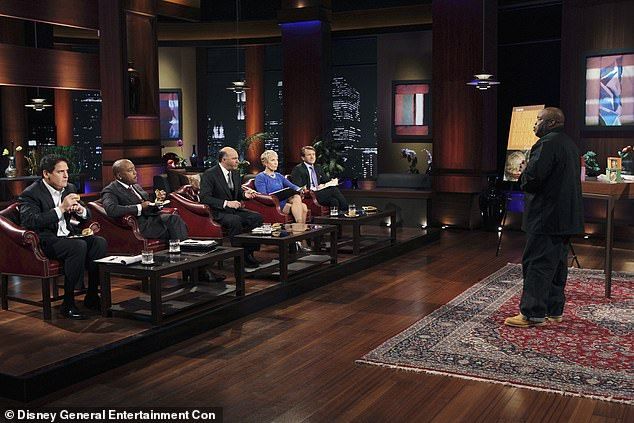 He previously appeared on ABC's Shark Tank (pictured) and has built a national profile as a chef and business owner