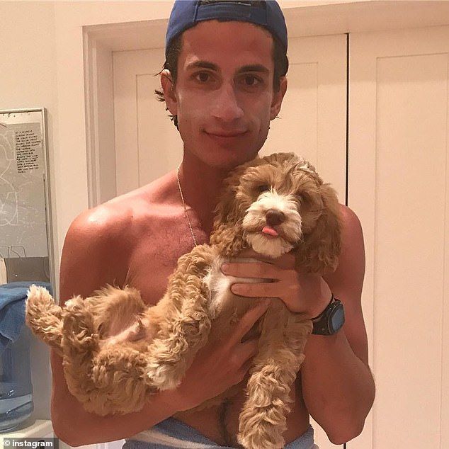 Schlossberg quickly rose to fame as a liberal heartthrob with his hunky pics and seemingly heartwarming puppy posts