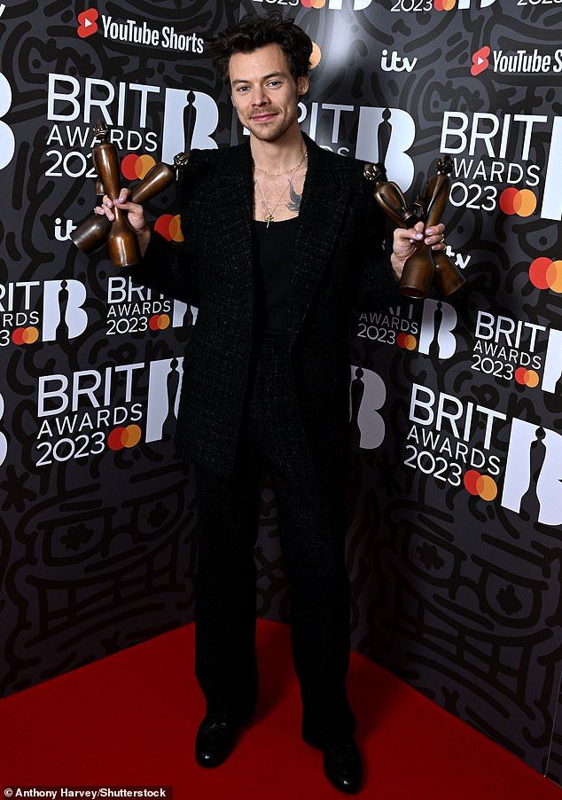 Harry Styles and Zoe Kravitz were reportedly spotted kissing at a restaurant in London's Soho just days before they strolled around Rome (Harry seen in 2023)