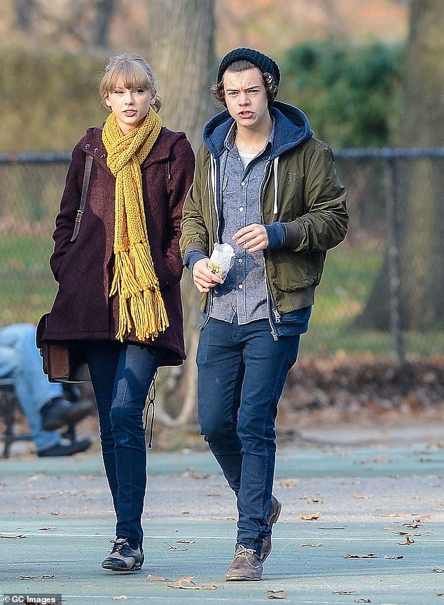 Reports of bistro kisses and romantic Rome walks have sent Harry's loyal fans into meltdown mode, not least because of Zoe's connection to Harry's most famous ex Taylor Swift (pictured with Harry in 2012)