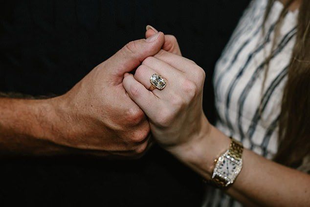 The couple showed off Swift's large engagement ring on Instagram Tuesday