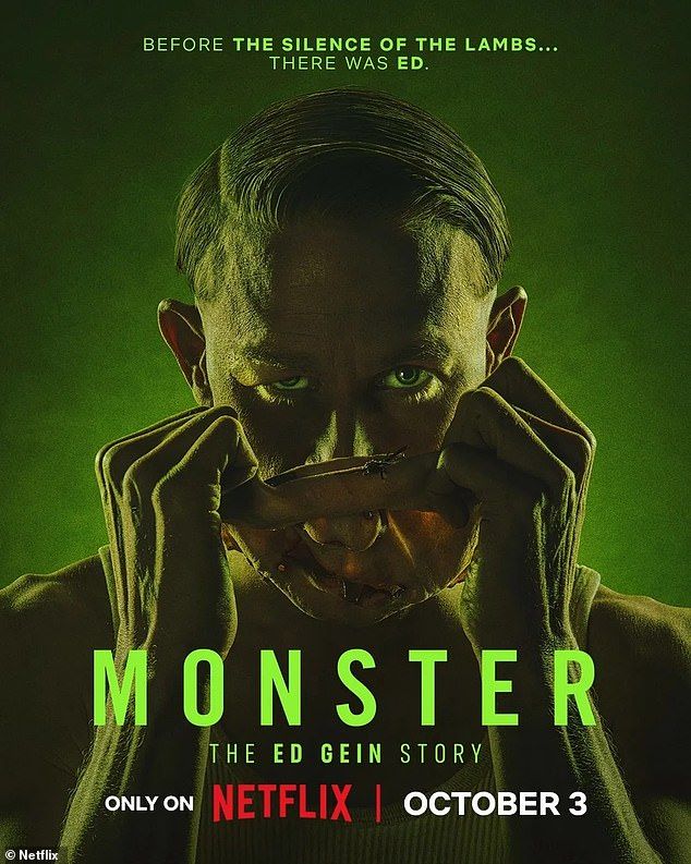 Charlie Hunnam terrified fans as he showcased his dramatic transformation into murderer and necrophile Ed Gein for Netflix series Monster this week