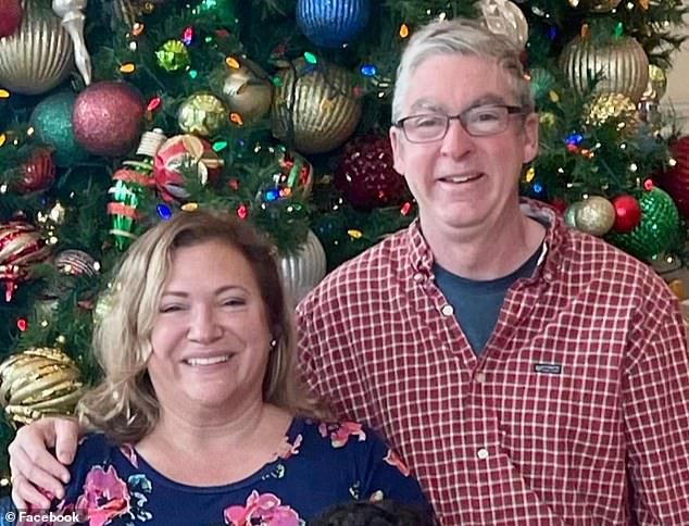 The therapist who tipped off initially to police that Hogan's death could have something to do with his botched surgery in May wasJustin McCamey, 54, from Land O'Lakes, Florida. He and his wife Tara declined to comment to Daily Mail