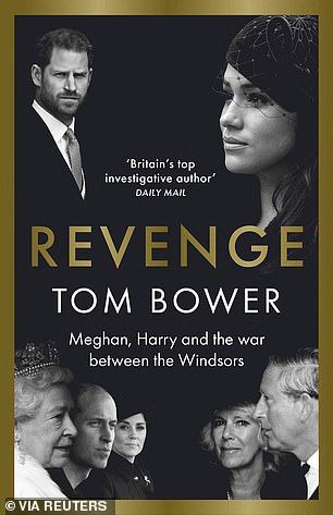 The cover of Revenge: Meghan, Harry and the war between the Windsors, is pictured