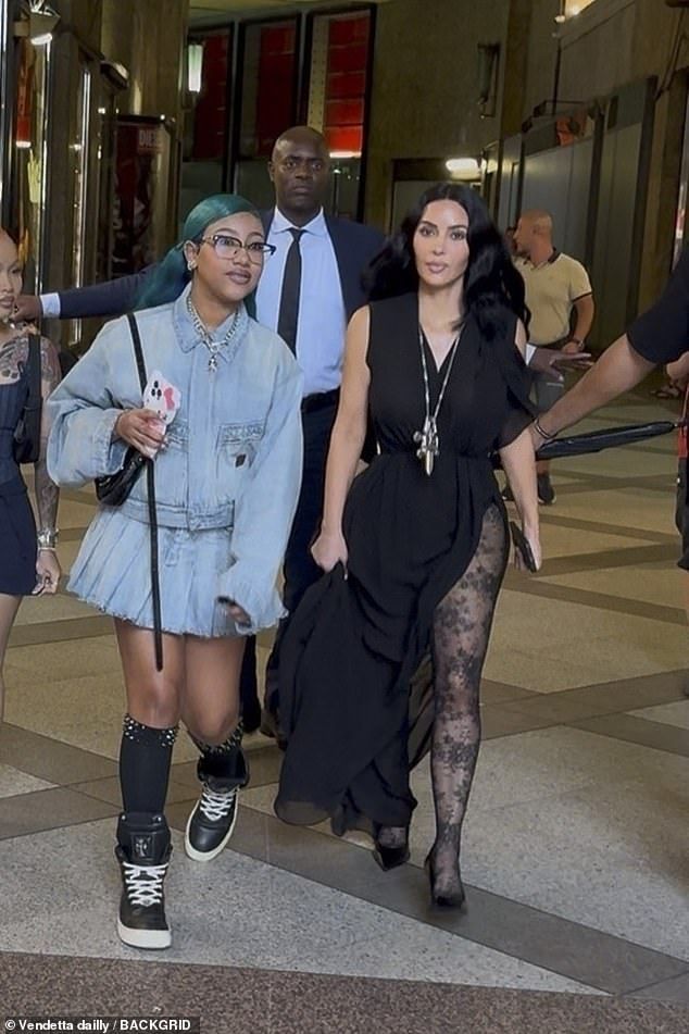 Last month Kim and daughter North turned heads while out on vacation in Rome; Kim and North seen inMilan on August 27