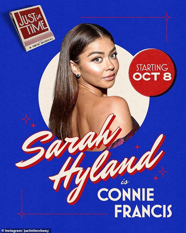 The Broadway show announced Hyland's casting on Instagram