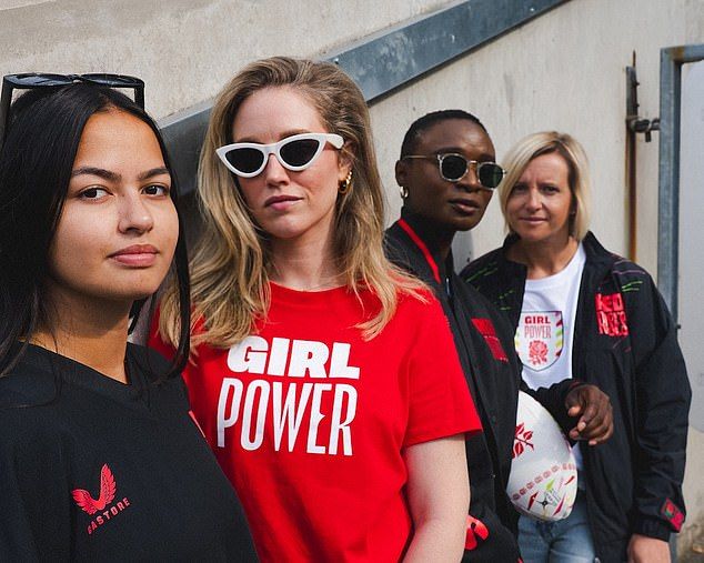 The range will inclded a jersey, track jacket and bomber as well as T-shirts, hoodies, and accessories and a limited edition Red Roses and Spice Girls rugby ball