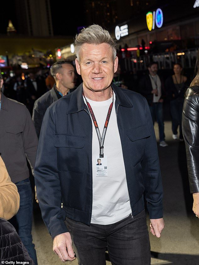Gordon Ramsay, 58, is raking in a huge 172,000-a-week thanks to his two firms connected to his TV work and image rights (pictured in 2024)
