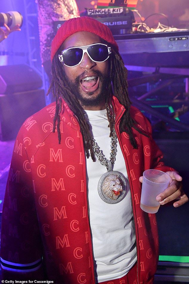 The musician pictured February 2020 in Miami