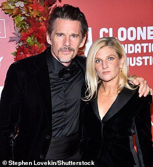 In 2008, Ethan married Ryan Shawhughes, who had worked as a nanny to his and Uma's children before graduating from Columbia University (pictured in 2022)
