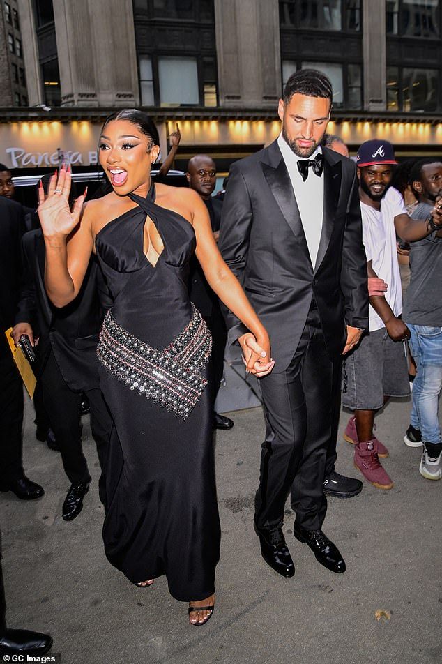 The stunning singer was pictured with NBA playerKlay Thompson in NYC in July