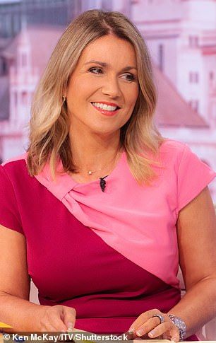 As pictures flashed up of Susanna's hair over the years, she confessed: 'It's a long time since I've had a completely natural hair colour!'