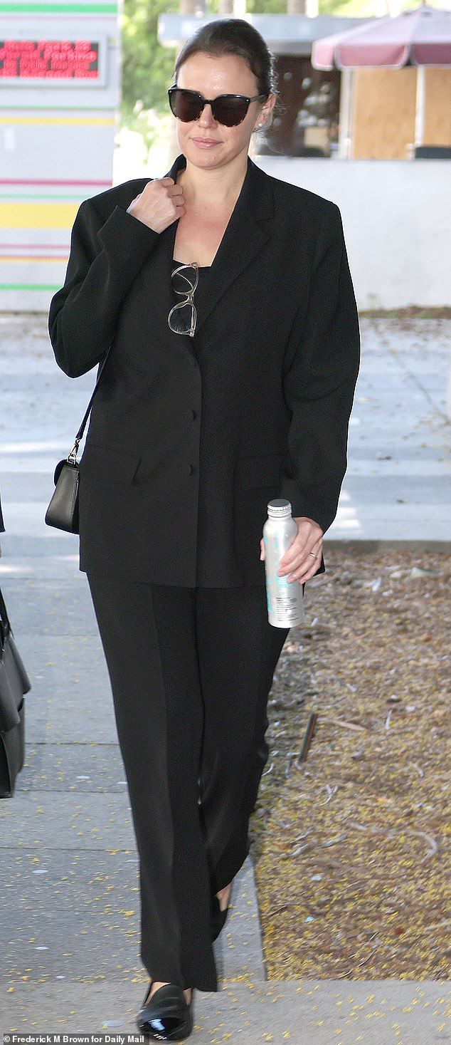 Alexandra Gucci Zarini, the great-granddaughter ofGuccio Gucci - the founder of the luxury Italian company - appeared in court Monday for the first day ofthe trial of her claims of sexual abuse in Los Angeles, California