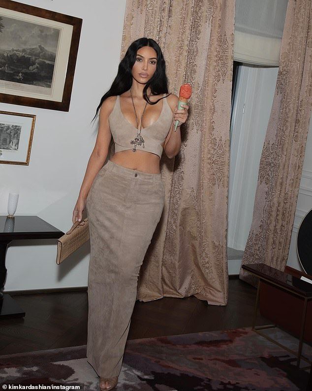 But it was Kim's show-stopping outfits on the streets of Italy that truly captivated her 355million Instagram followers