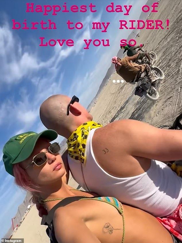 'Happiest day of birth to my RIDER! Love you so,' Channing captioned one clip