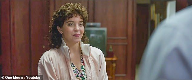 The Euphoria sensation sports several different hairstyles, beginning with a short brunette mullet in the opening B-roll
