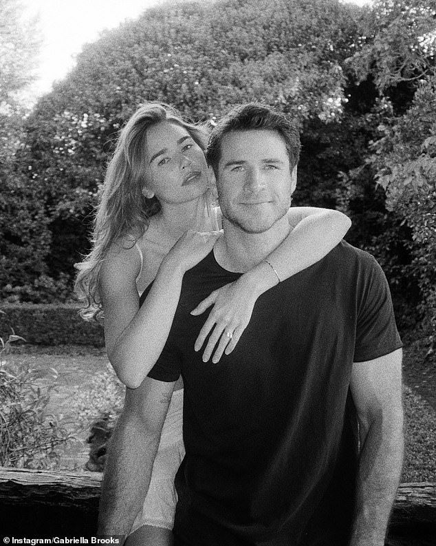 Liam Hemsworth and his glamourous model partner Gabriella Brooks have confirmed their engagement